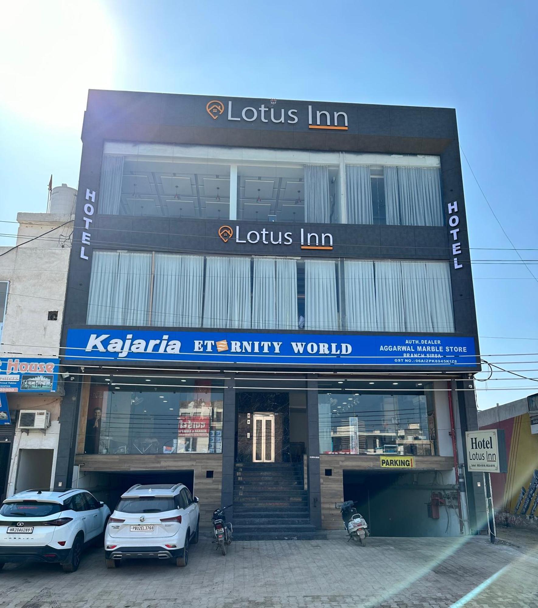 Hotel Lotus Inn Sirsa Dış mekan fotoğraf